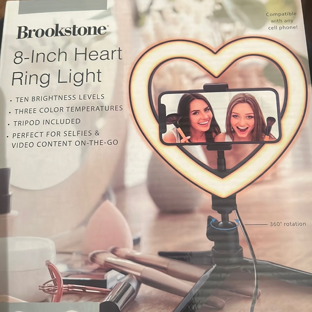 Brookstone 8-Inch Mini Ring Light